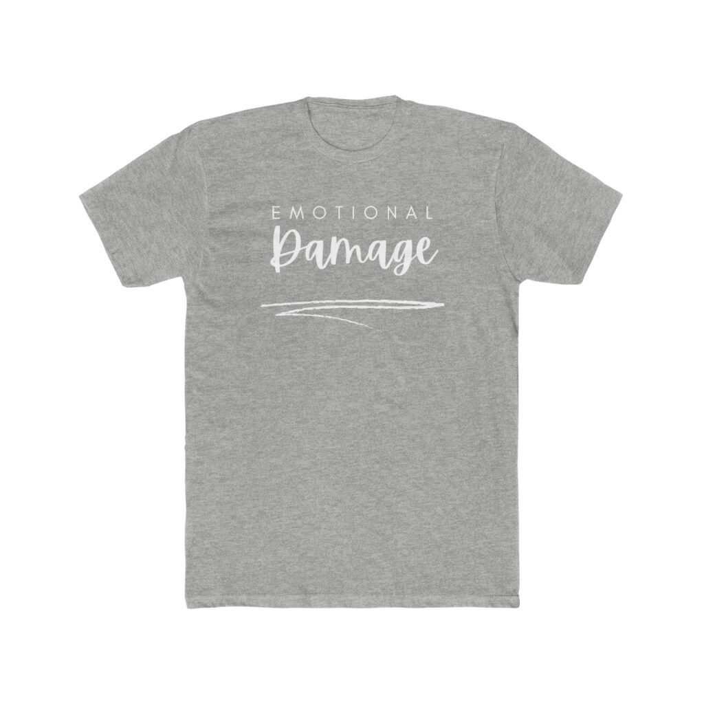 Emotional Damage - Men's Cotton Crew Tee Shirt - Image 7