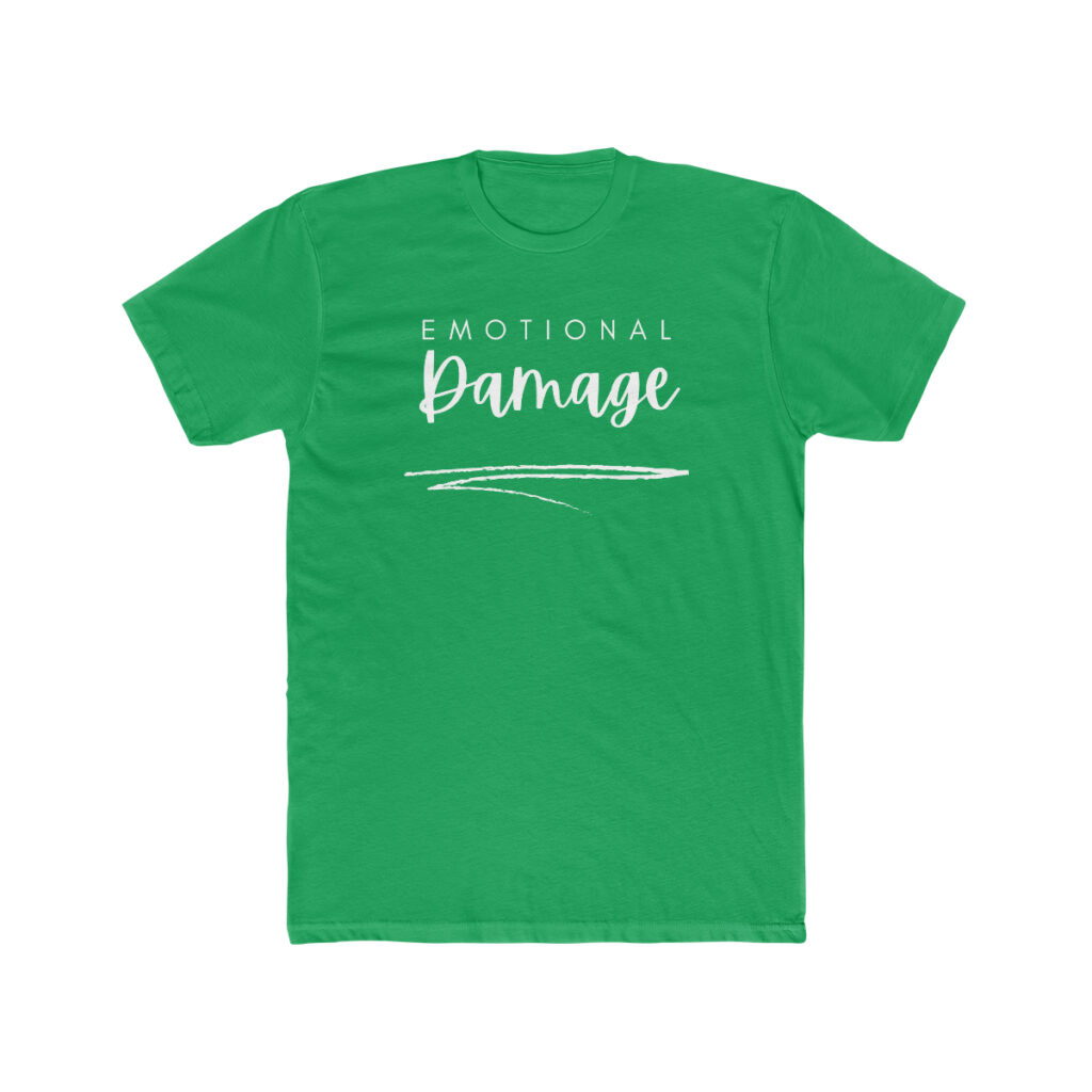 Emotional Damage - Men's Cotton Crew Tee Shirt - Image 11