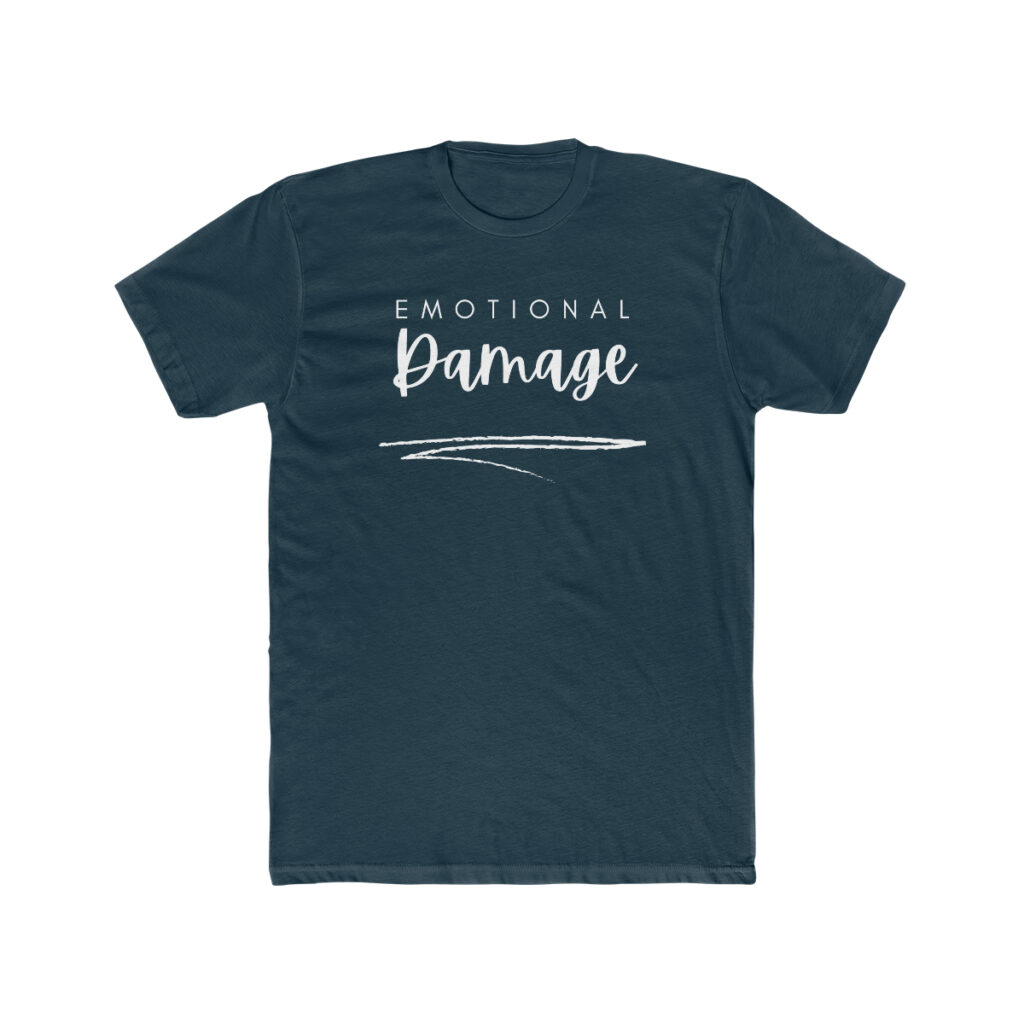 Emotional Damage - Men's Cotton Crew Tee Shirt - Image 19