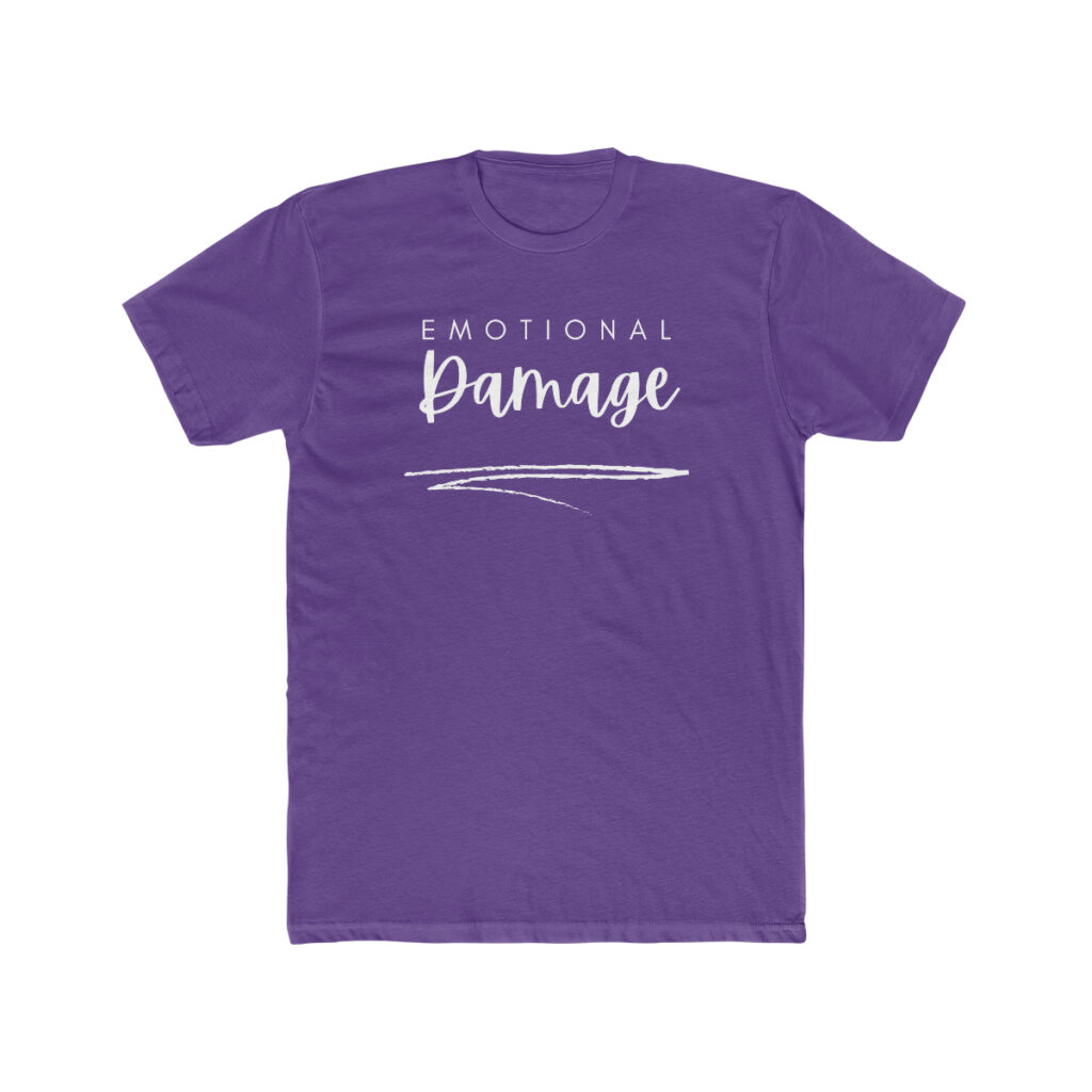 Emotional Damage - Men's Cotton Crew Tee Shirt - Image 21