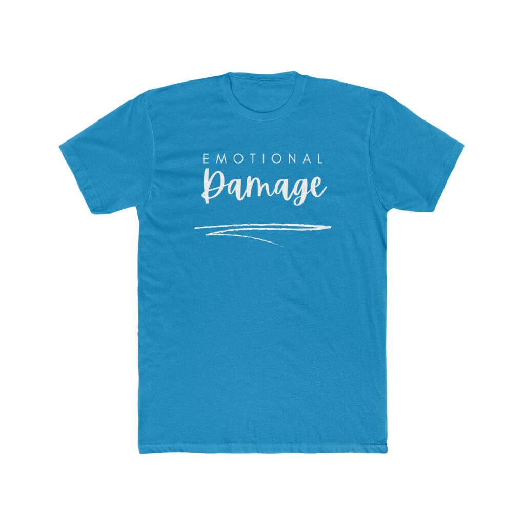 Emotional Damage - Men's Cotton Crew Tee Shirt - Image 15