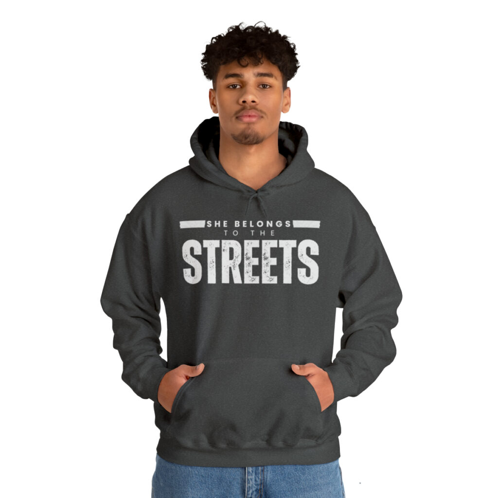 She Belongs To The Streets - Unisex Heavy Blend™ Hooded Sweatshirt as Featured on Red Pill Podcasts - Image 48