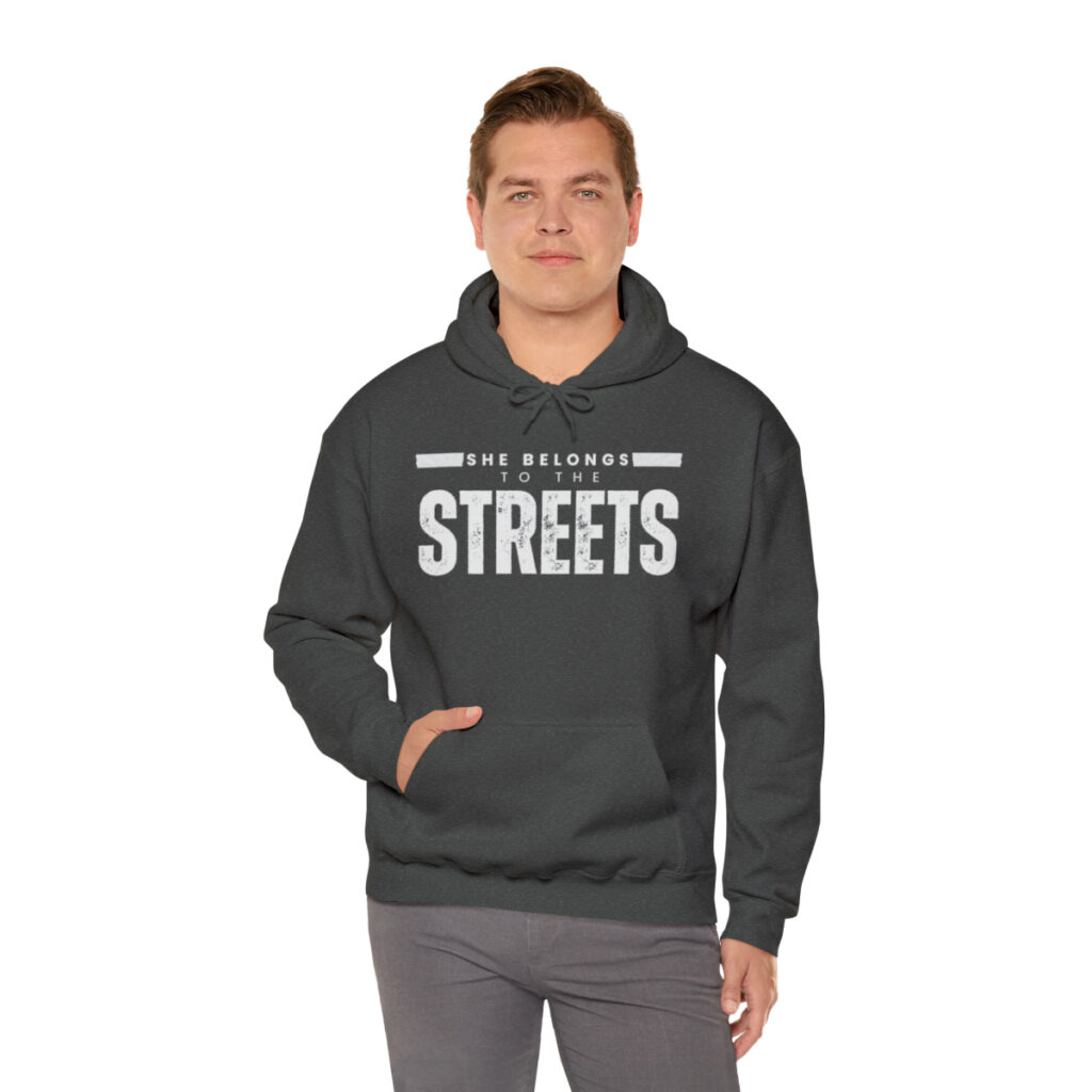 She Belongs To The Streets - Unisex Heavy Blend™ Hooded Sweatshirt as Featured on Red Pill Podcasts - Image 49