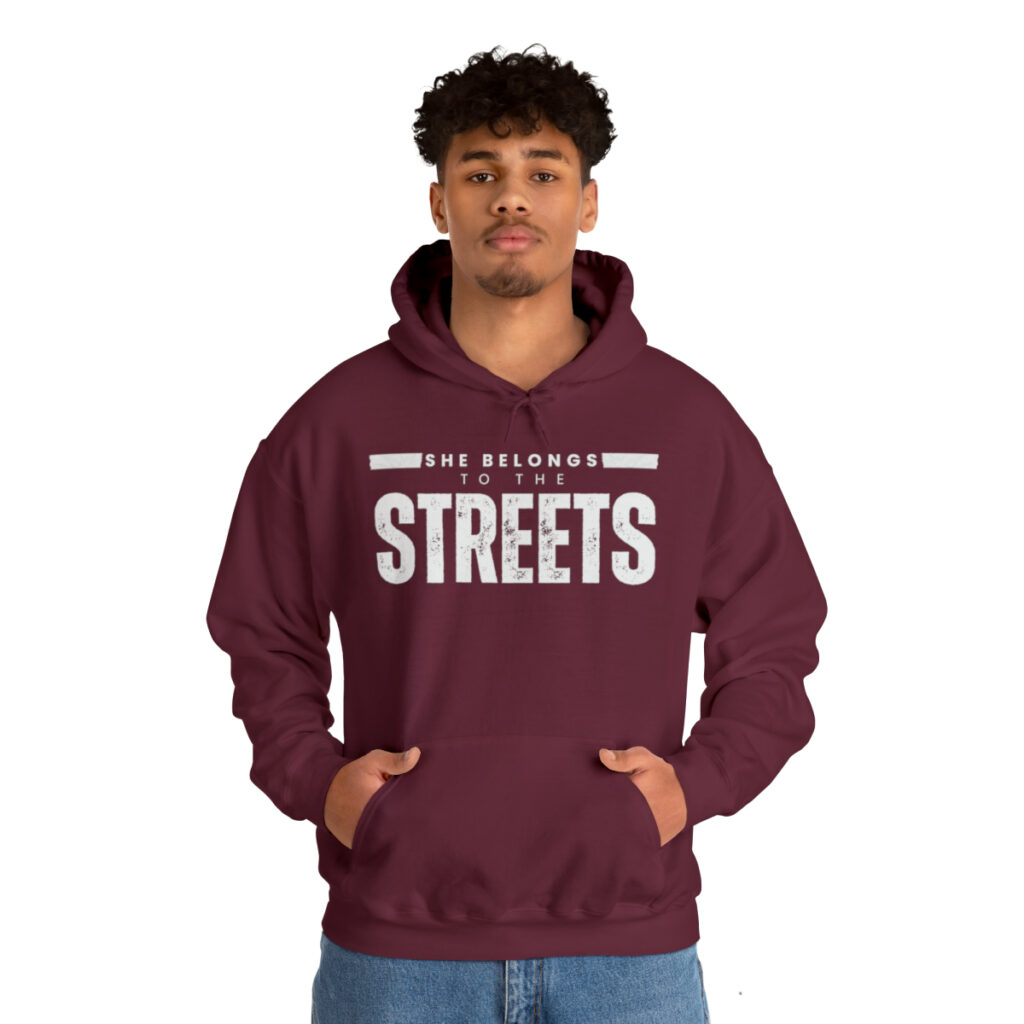 She Belongs To The Streets - Unisex Heavy Blend™ Hooded Sweatshirt as Featured on Red Pill Podcasts - Image 27