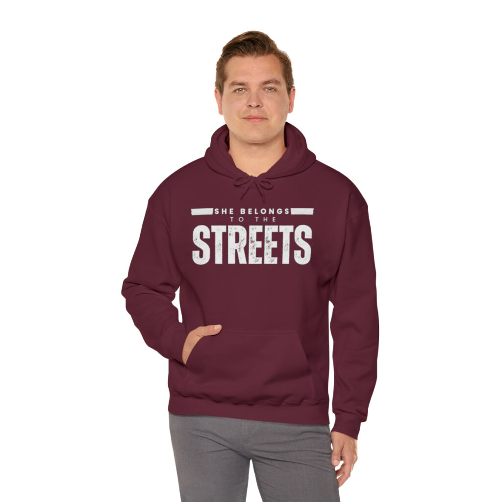 She Belongs To The Streets - Unisex Heavy Blend™ Hooded Sweatshirt as Featured on Red Pill Podcasts - Image 28