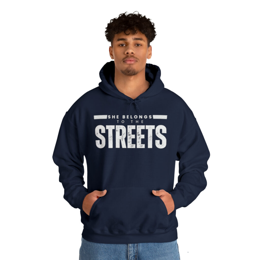 She Belongs To The Streets - Unisex Heavy Blend™ Hooded Sweatshirt as Featured on Red Pill Podcasts - Image 69