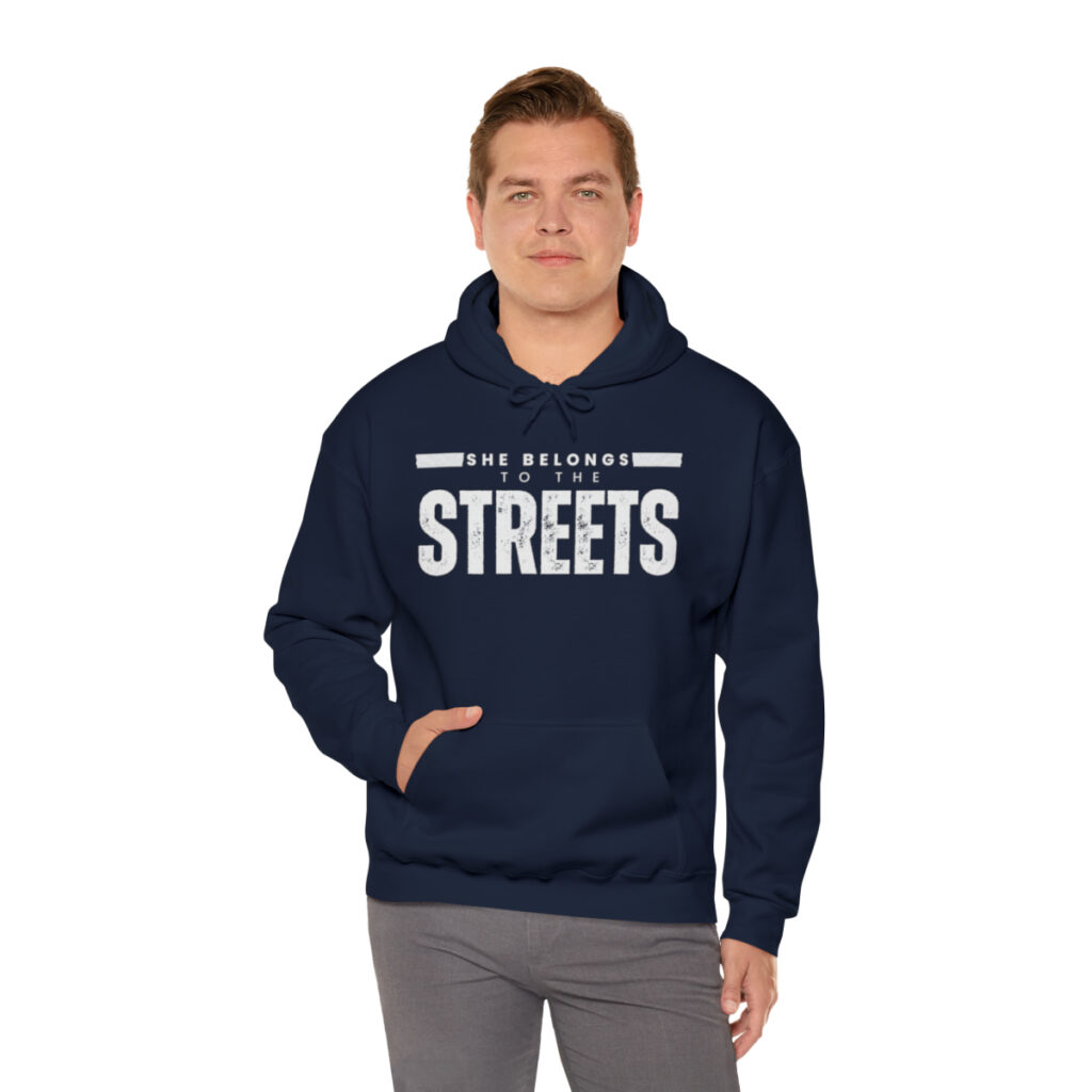 She Belongs To The Streets - Unisex Heavy Blend™ Hooded Sweatshirt as Featured on Red Pill Podcasts - Image 70