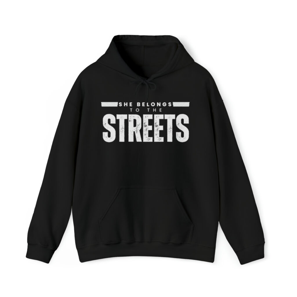 She Belongs To The Streets - Unisex Heavy Blend™ Hooded Sweatshirt as Featured on Red Pill Podcasts - Image 2