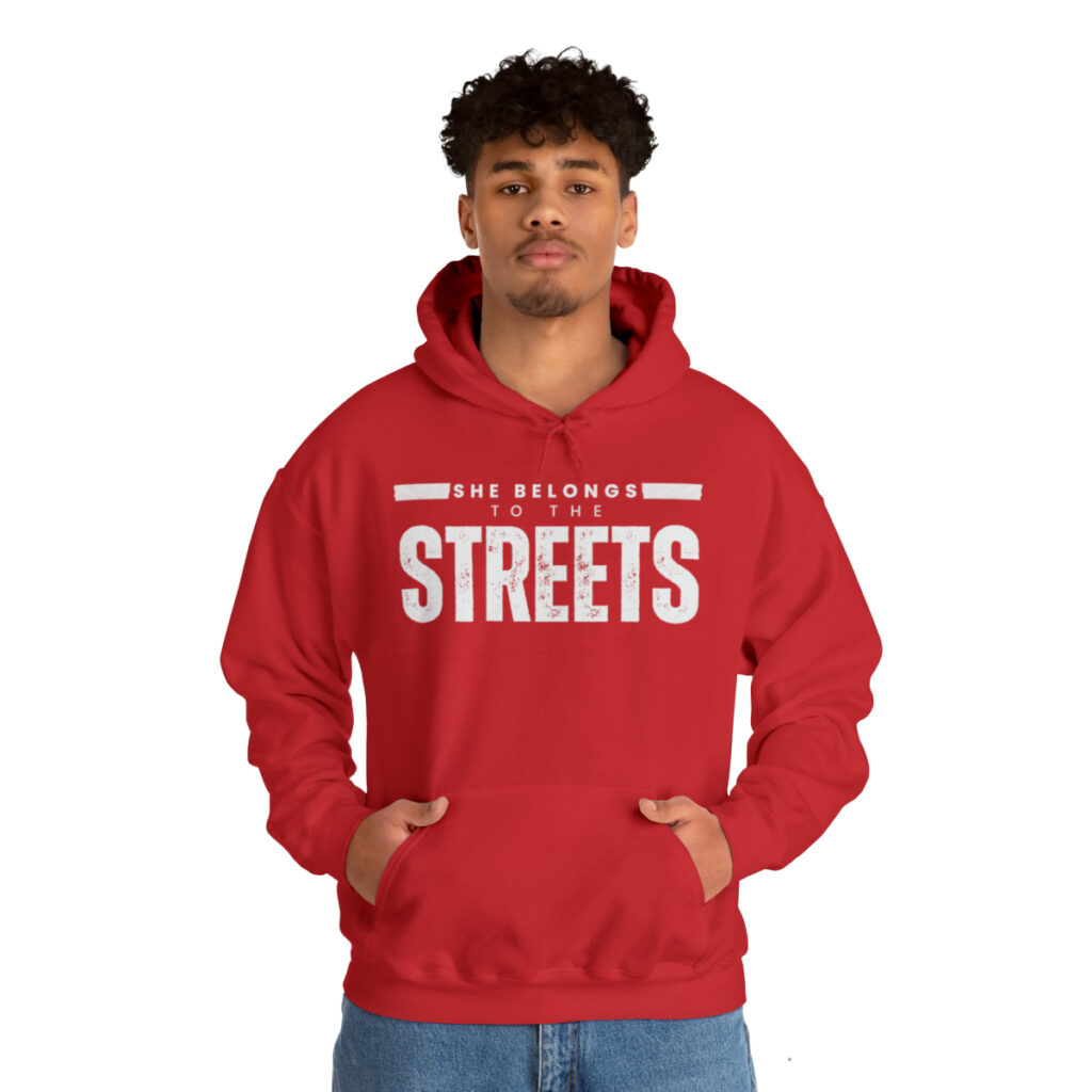 She Belongs To The Streets - Unisex Heavy Blend™ Hooded Sweatshirt as Featured on Red Pill Podcasts - Image 83