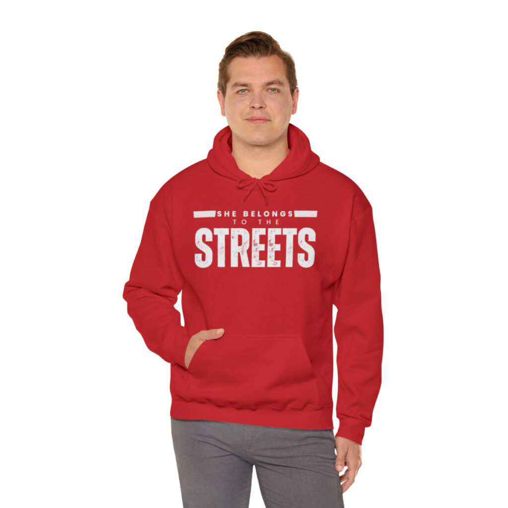 She Belongs To The Streets - Unisex Heavy Blend™ Hooded Sweatshirt as Featured on Red Pill Podcasts - Image 84