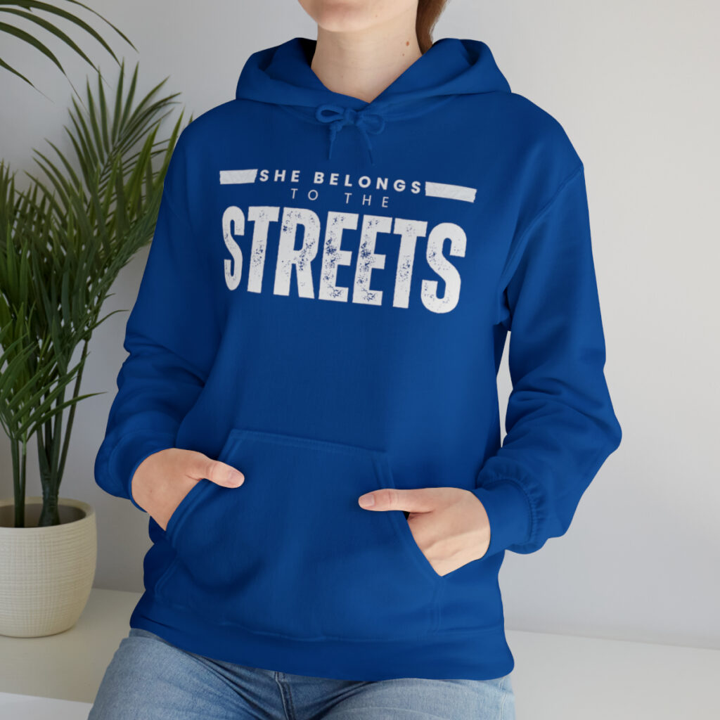 She Belongs To The Streets - Unisex Heavy Blend™ Hooded Sweatshirt as Featured on Red Pill Podcasts - Image 57