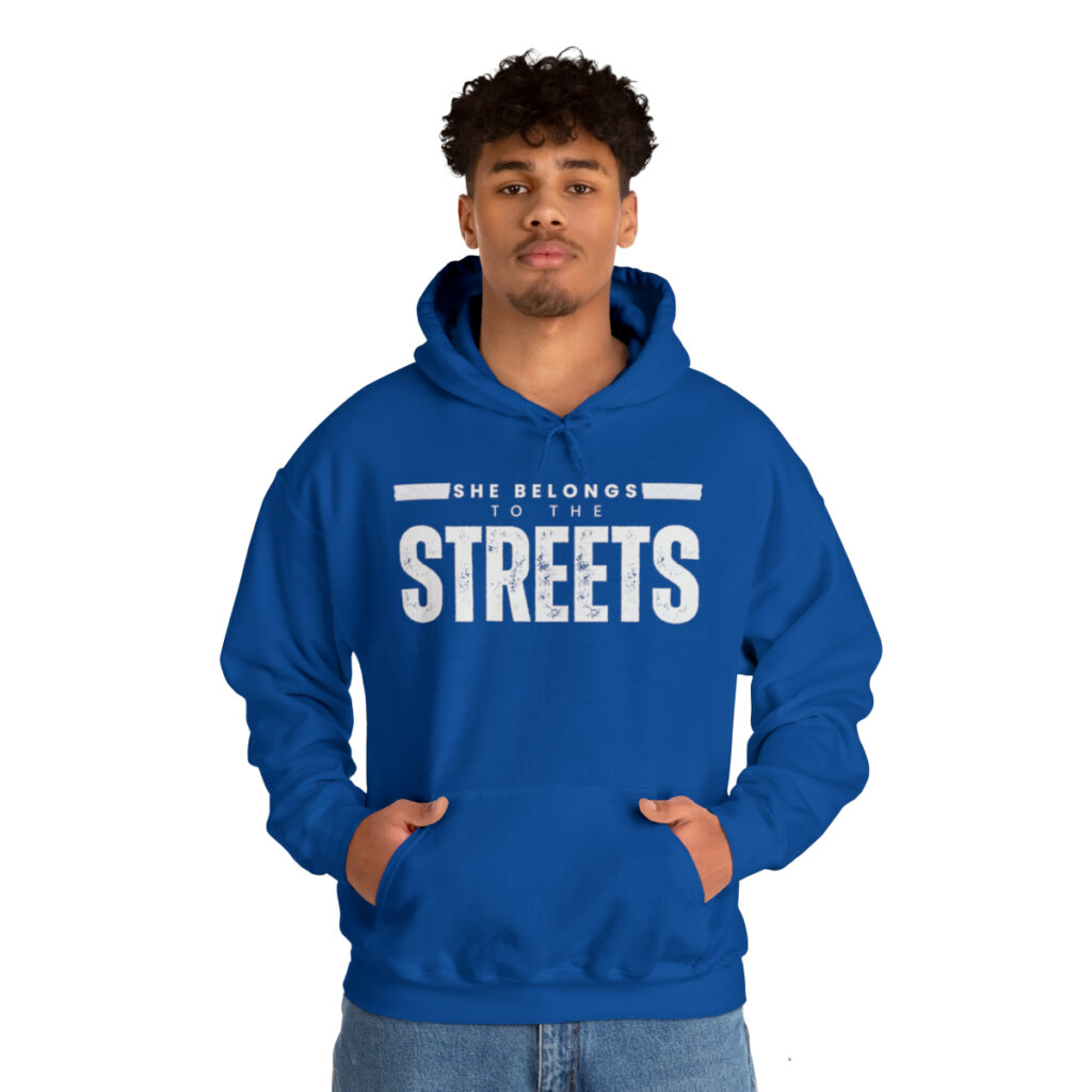 She Belongs To The Streets - Unisex Heavy Blend™ Hooded Sweatshirt as Featured on Red Pill Podcasts - Image 62