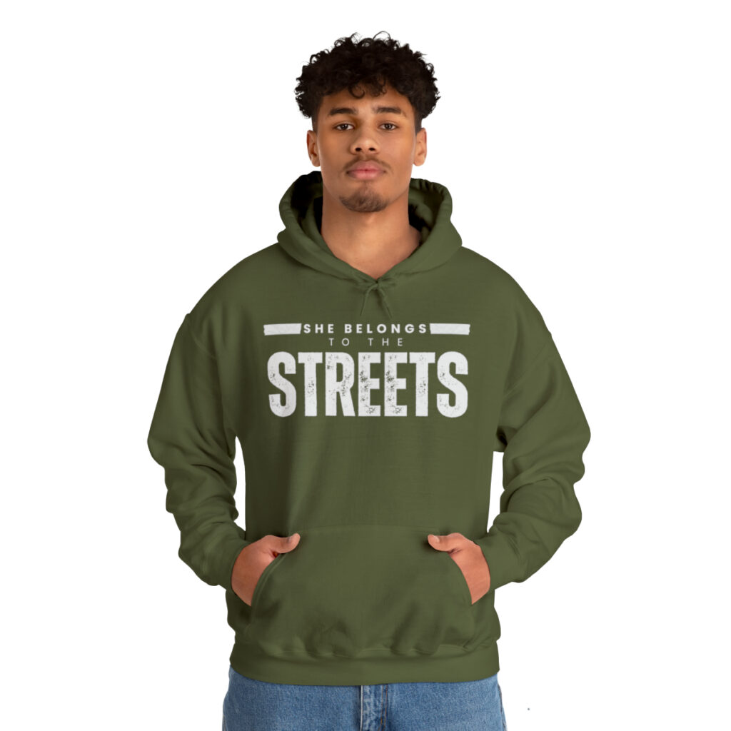 She Belongs To The Streets - Unisex Heavy Blend™ Hooded Sweatshirt as Featured on Red Pill Podcasts - Image 34