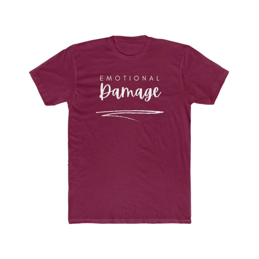Emotional Damage - Men's Cotton Crew Tee Shirt - Image 23