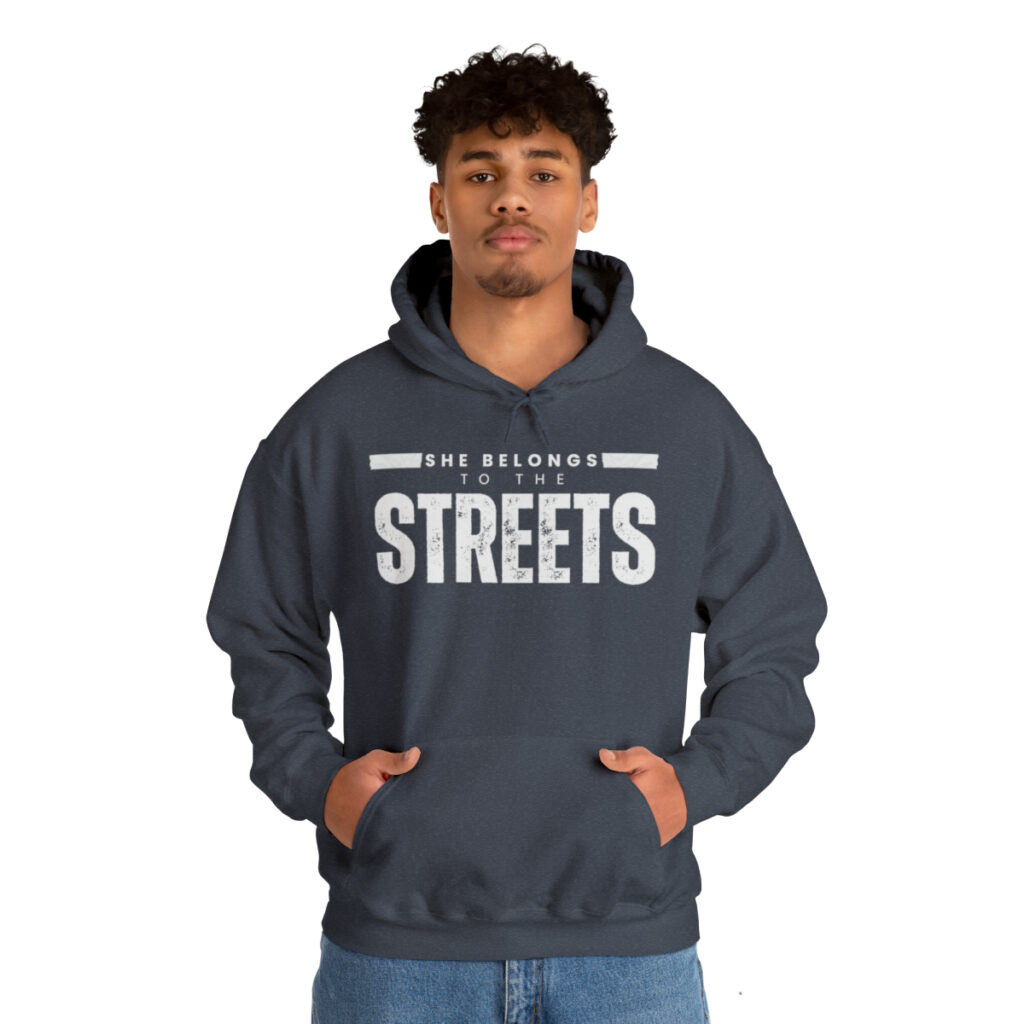 She Belongs To The Streets - Unisex Heavy Blend™ Hooded Sweatshirt as Featured on Red Pill Podcasts - Image 76